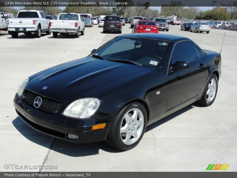 Black / Charcoal 1998 Mercedes-Benz SLK 230 Kompressor Roadster