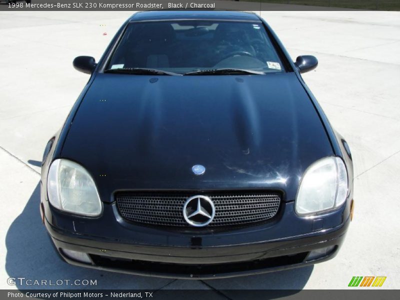 Black / Charcoal 1998 Mercedes-Benz SLK 230 Kompressor Roadster