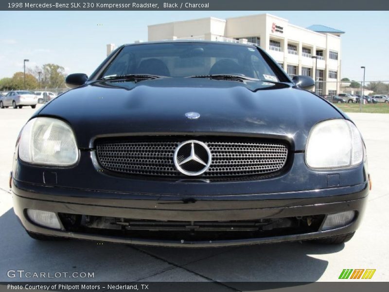 Black / Charcoal 1998 Mercedes-Benz SLK 230 Kompressor Roadster