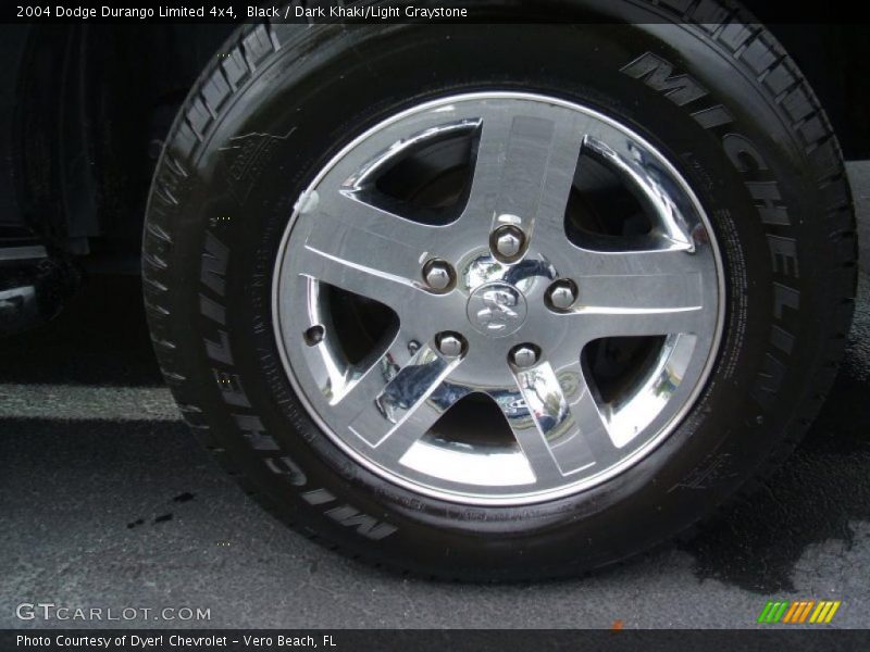 Black / Dark Khaki/Light Graystone 2004 Dodge Durango Limited 4x4