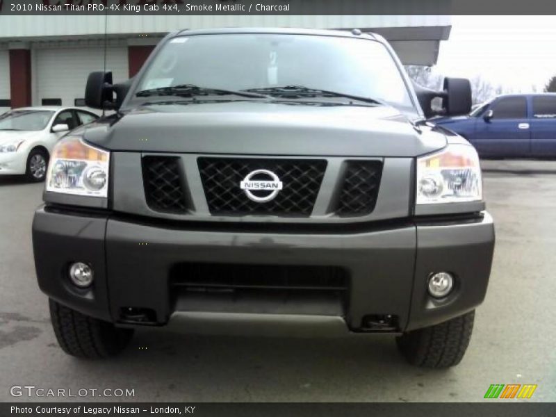 Smoke Metallic / Charcoal 2010 Nissan Titan PRO-4X King Cab 4x4