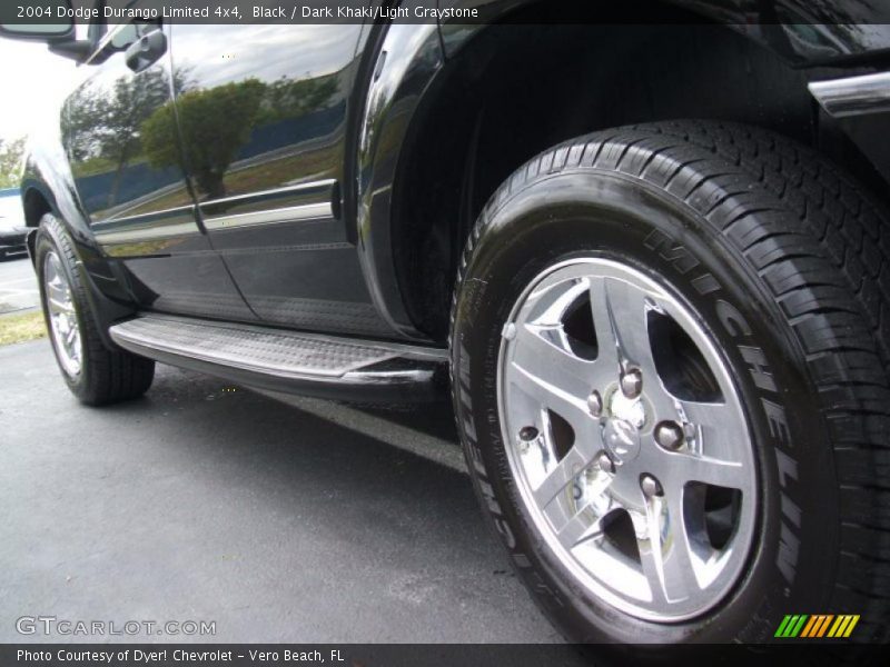 Black / Dark Khaki/Light Graystone 2004 Dodge Durango Limited 4x4