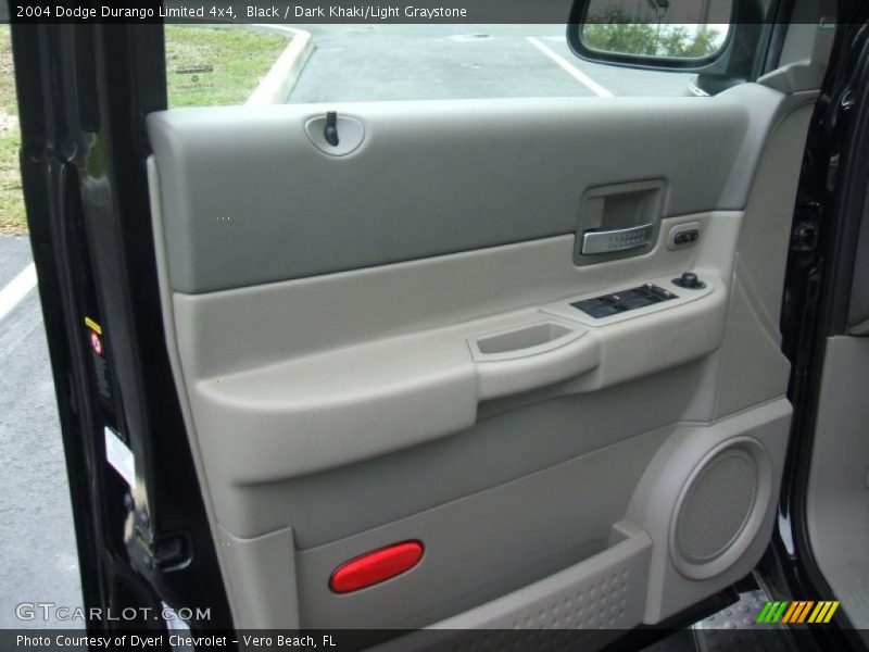 Black / Dark Khaki/Light Graystone 2004 Dodge Durango Limited 4x4