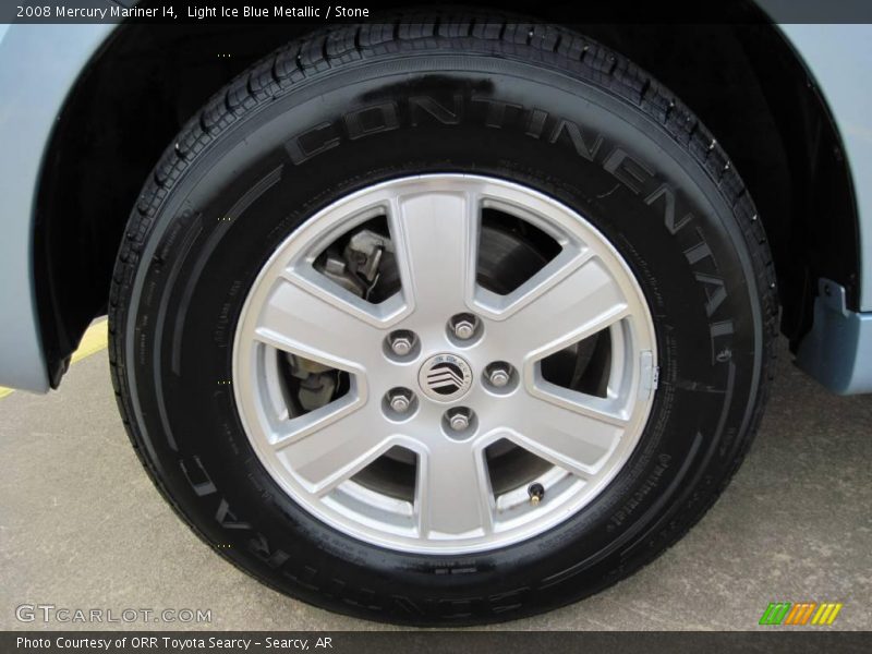 Light Ice Blue Metallic / Stone 2008 Mercury Mariner I4