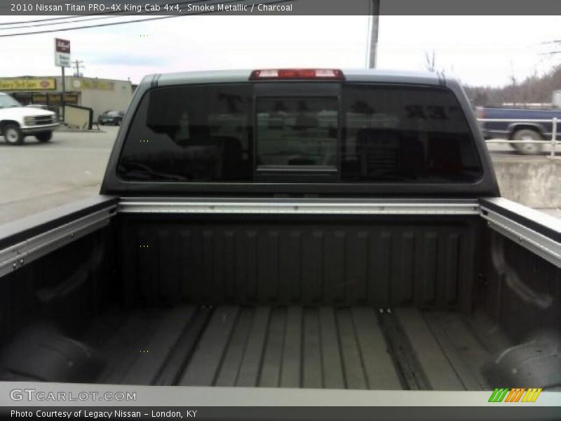 Smoke Metallic / Charcoal 2010 Nissan Titan PRO-4X King Cab 4x4