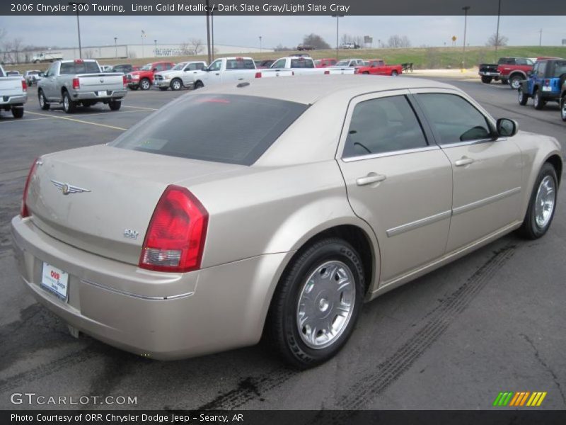 Linen Gold Metallic / Dark Slate Gray/Light Slate Gray 2006 Chrysler 300 Touring