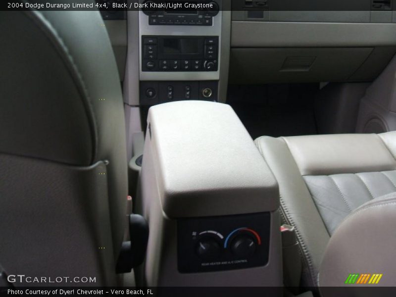 Black / Dark Khaki/Light Graystone 2004 Dodge Durango Limited 4x4
