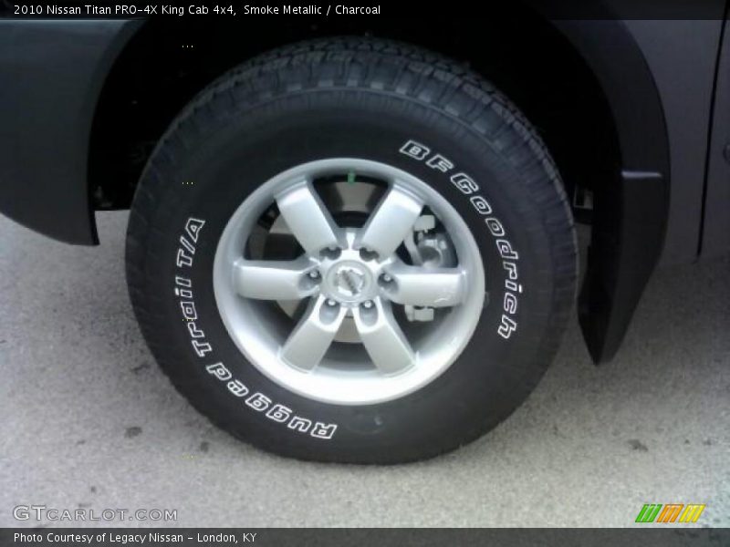 Smoke Metallic / Charcoal 2010 Nissan Titan PRO-4X King Cab 4x4