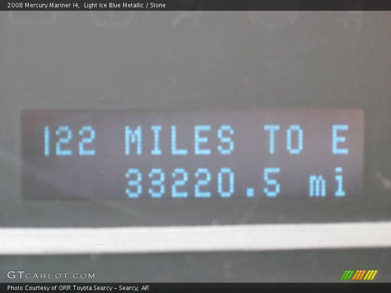 Light Ice Blue Metallic / Stone 2008 Mercury Mariner I4