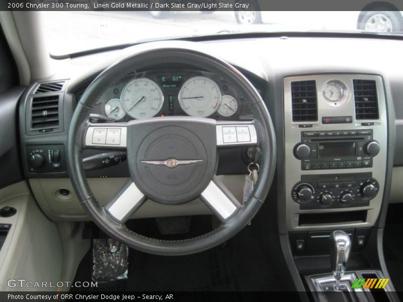 Linen Gold Metallic / Dark Slate Gray/Light Slate Gray 2006 Chrysler 300 Touring