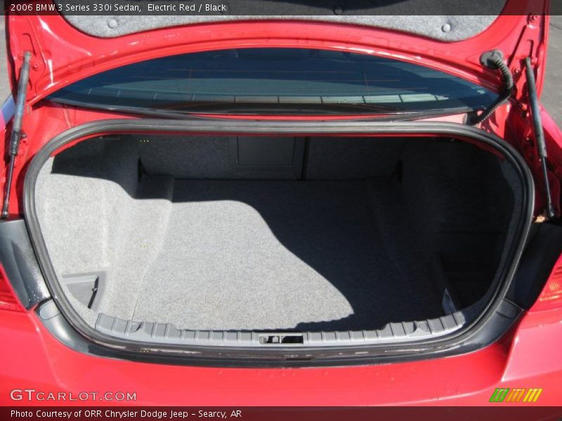 Electric Red / Black 2006 BMW 3 Series 330i Sedan