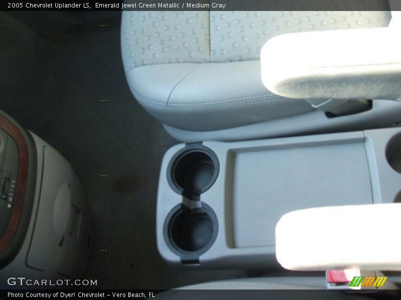 Emerald Jewel Green Metallic / Medium Gray 2005 Chevrolet Uplander LS