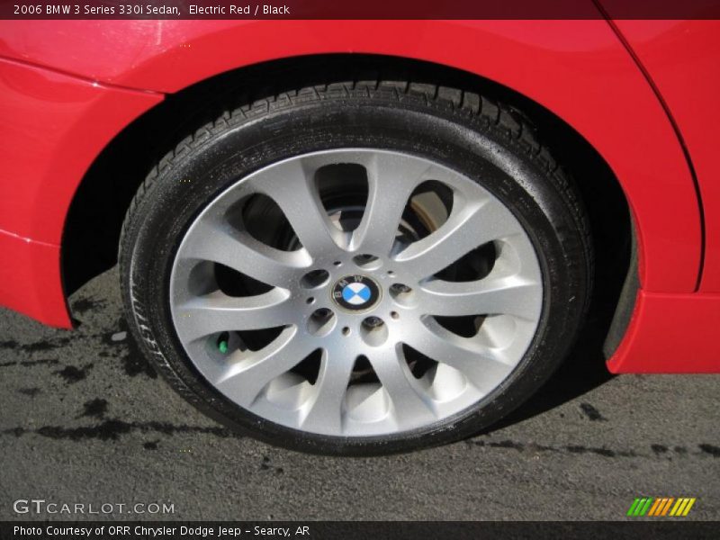 Electric Red / Black 2006 BMW 3 Series 330i Sedan