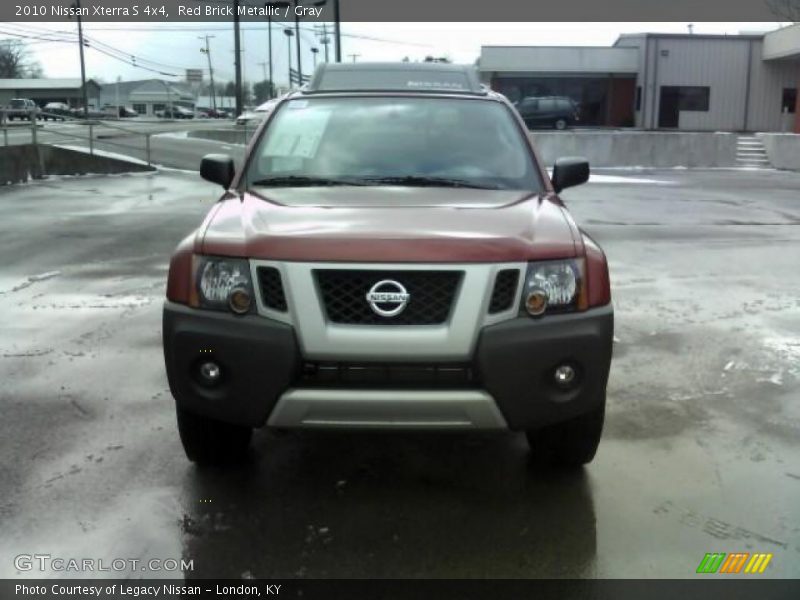 Red Brick Metallic / Gray 2010 Nissan Xterra S 4x4