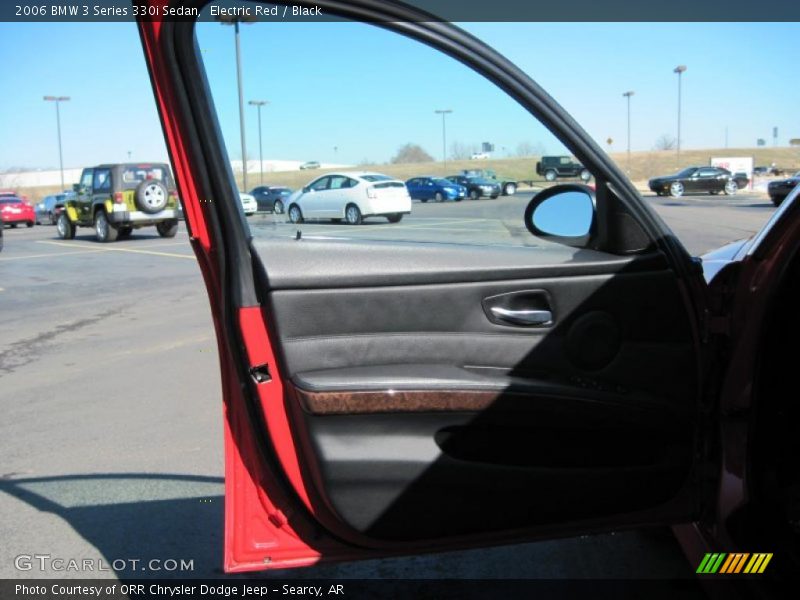 Electric Red / Black 2006 BMW 3 Series 330i Sedan