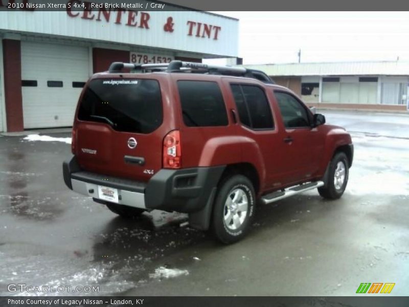 Red Brick Metallic / Gray 2010 Nissan Xterra S 4x4
