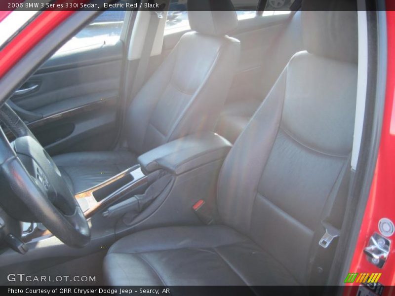 Electric Red / Black 2006 BMW 3 Series 330i Sedan