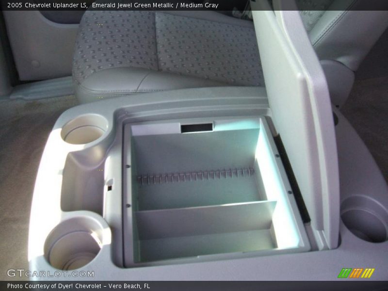Emerald Jewel Green Metallic / Medium Gray 2005 Chevrolet Uplander LS
