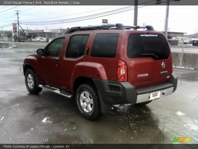 Red Brick Metallic / Gray 2010 Nissan Xterra S 4x4