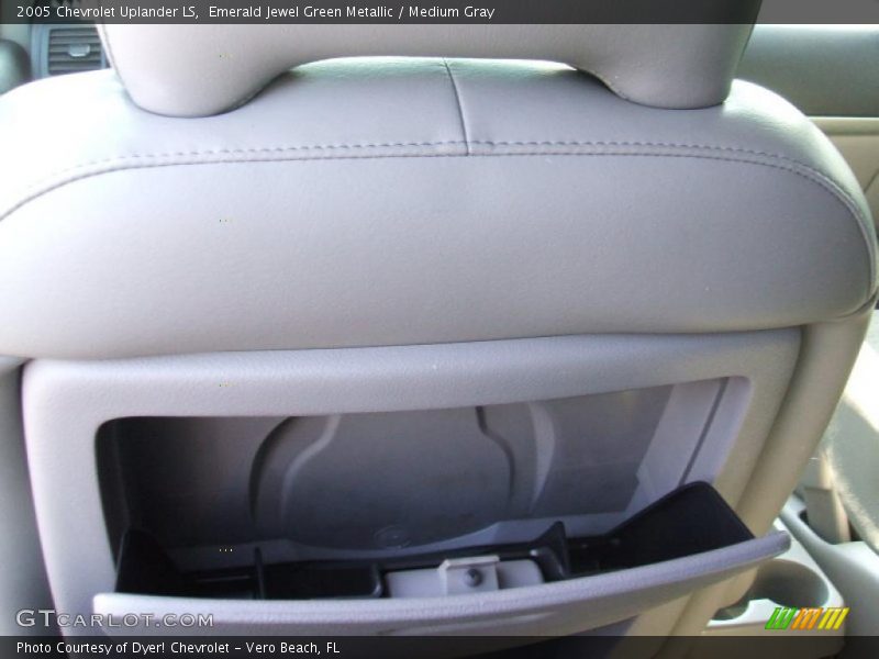 Emerald Jewel Green Metallic / Medium Gray 2005 Chevrolet Uplander LS