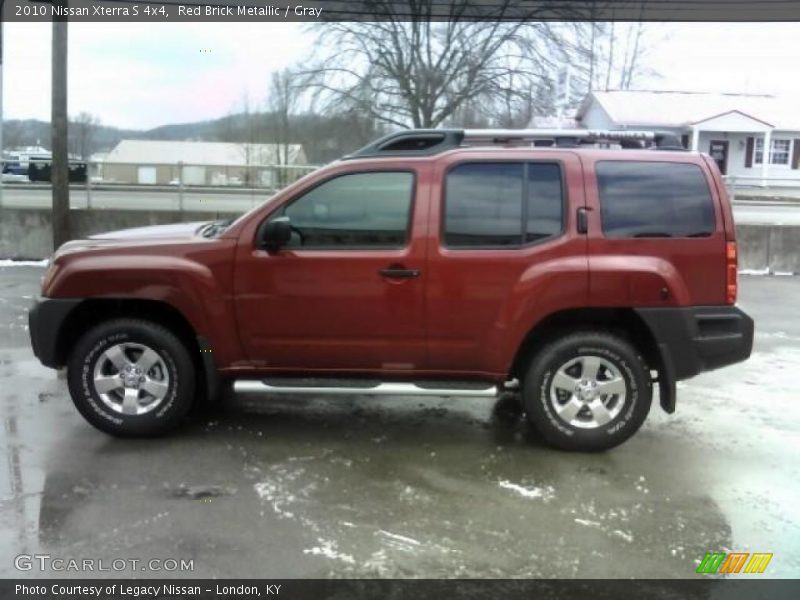 Red Brick Metallic / Gray 2010 Nissan Xterra S 4x4