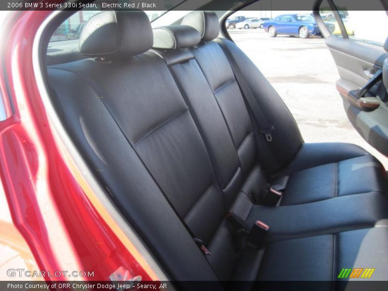 Electric Red / Black 2006 BMW 3 Series 330i Sedan