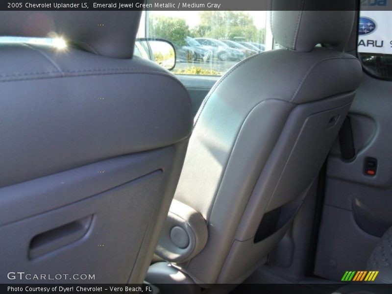 Emerald Jewel Green Metallic / Medium Gray 2005 Chevrolet Uplander LS
