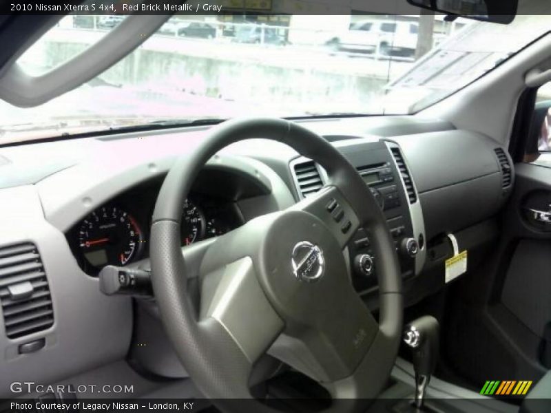 Red Brick Metallic / Gray 2010 Nissan Xterra S 4x4