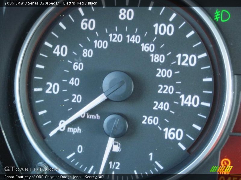 Electric Red / Black 2006 BMW 3 Series 330i Sedan