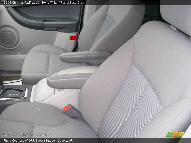 Stone White / Pastel Slate Gray 2008 Chrysler Pacifica LX