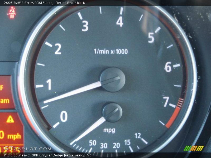 Electric Red / Black 2006 BMW 3 Series 330i Sedan