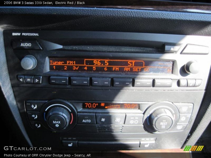 Electric Red / Black 2006 BMW 3 Series 330i Sedan