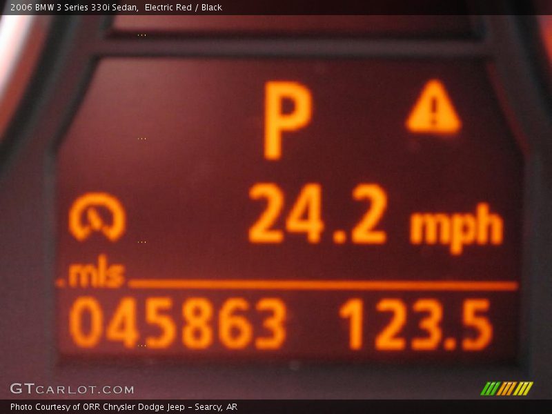 Electric Red / Black 2006 BMW 3 Series 330i Sedan