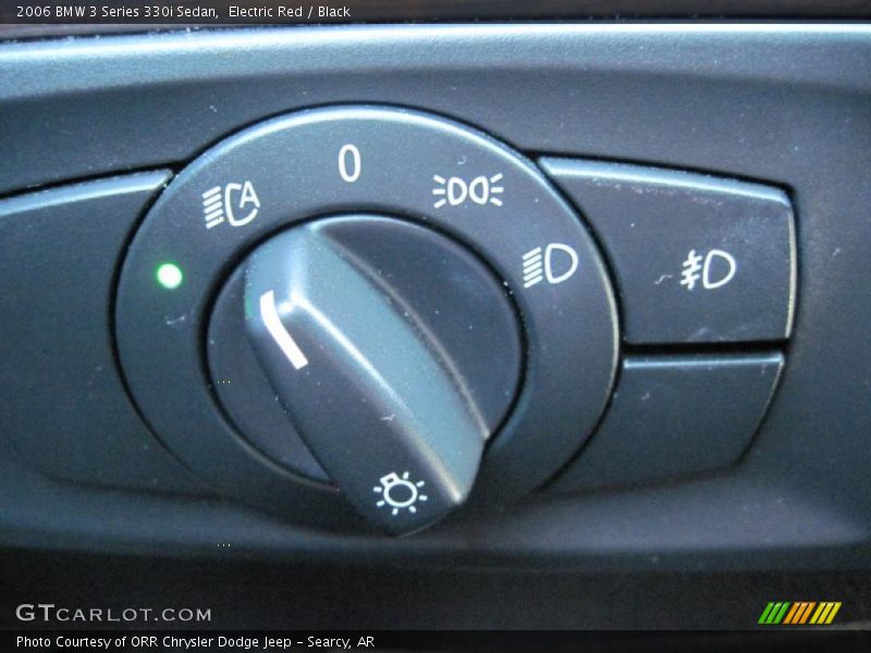 Electric Red / Black 2006 BMW 3 Series 330i Sedan