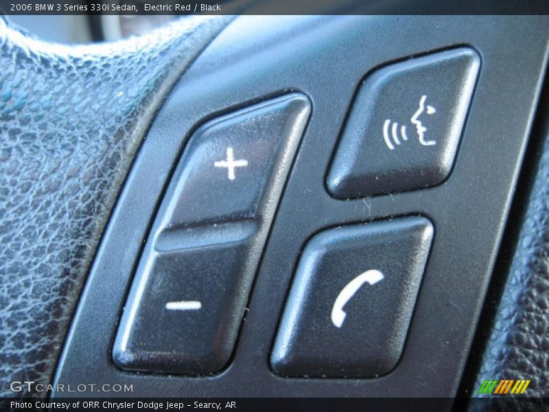 Electric Red / Black 2006 BMW 3 Series 330i Sedan