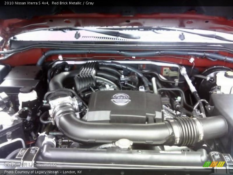 Red Brick Metallic / Gray 2010 Nissan Xterra S 4x4