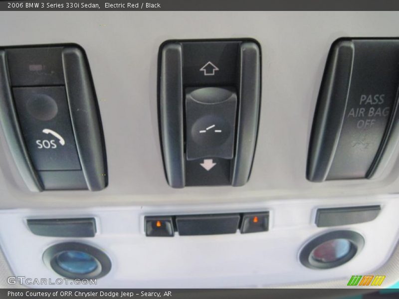 Electric Red / Black 2006 BMW 3 Series 330i Sedan