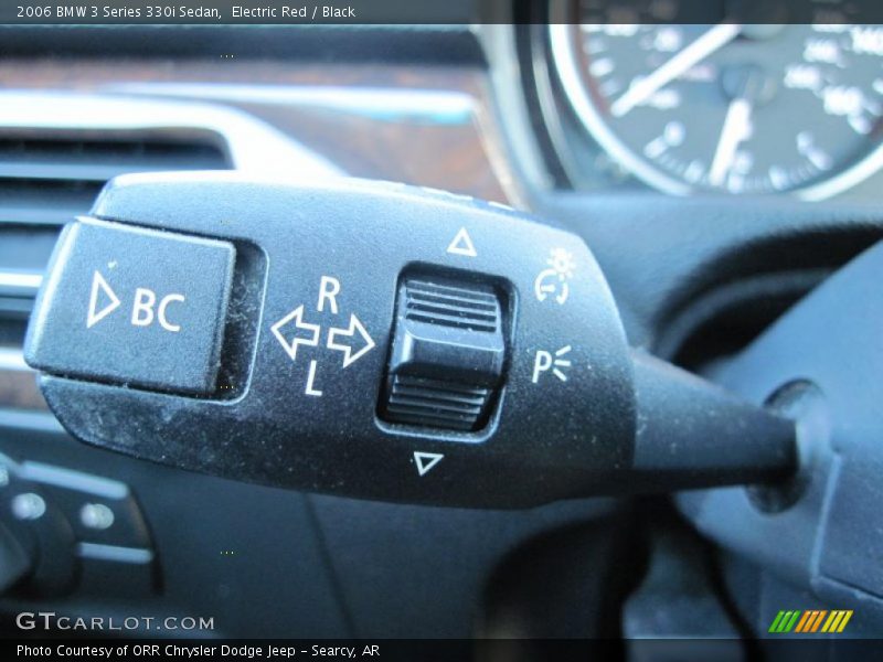 Electric Red / Black 2006 BMW 3 Series 330i Sedan