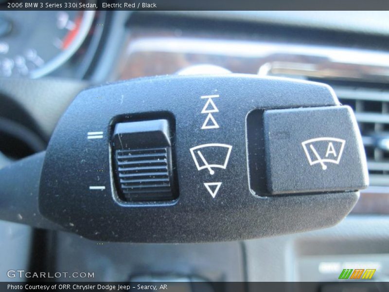 Electric Red / Black 2006 BMW 3 Series 330i Sedan