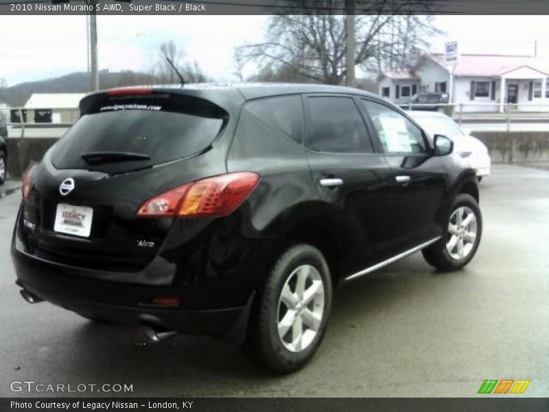 Super Black / Black 2010 Nissan Murano S AWD