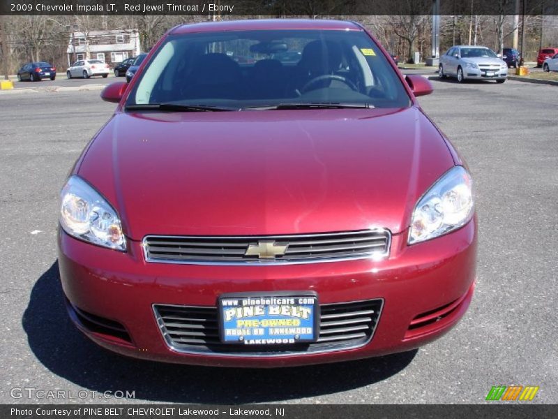 Red Jewel Tintcoat / Ebony 2009 Chevrolet Impala LT