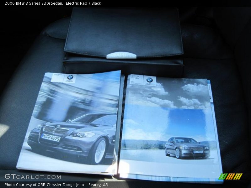 Electric Red / Black 2006 BMW 3 Series 330i Sedan