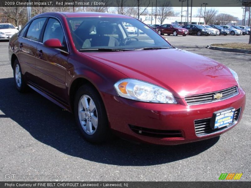 Red Jewel Tintcoat / Ebony 2009 Chevrolet Impala LT
