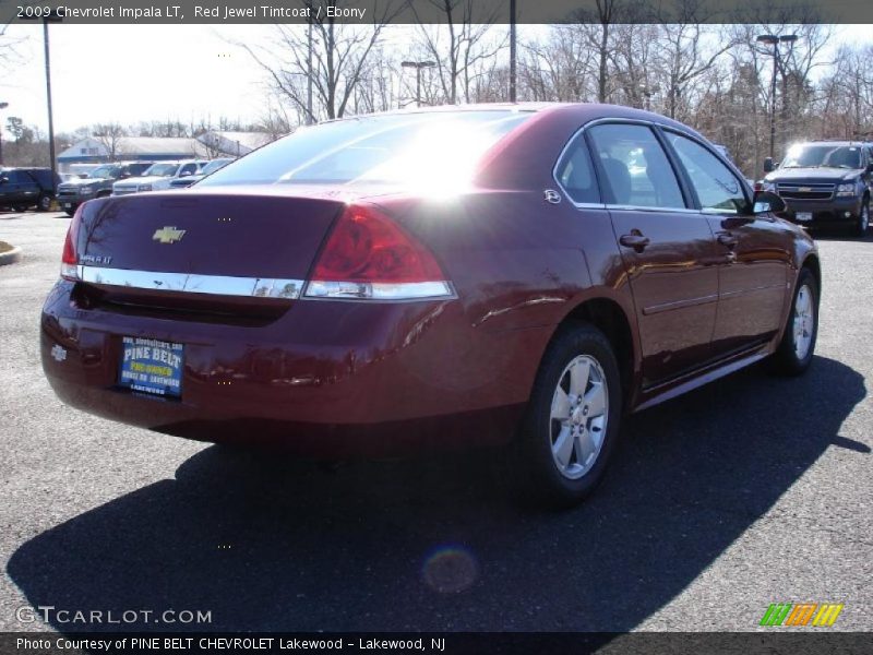 Red Jewel Tintcoat / Ebony 2009 Chevrolet Impala LT