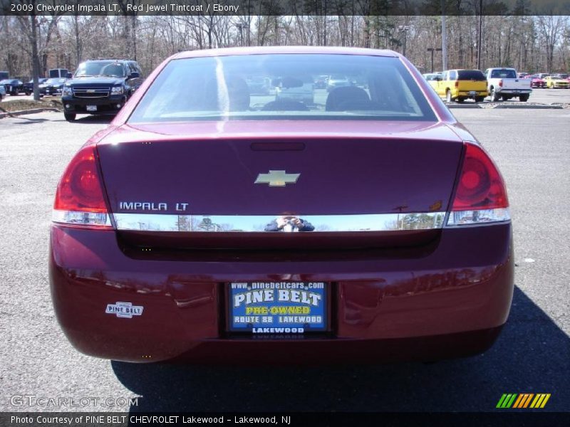 Red Jewel Tintcoat / Ebony 2009 Chevrolet Impala LT
