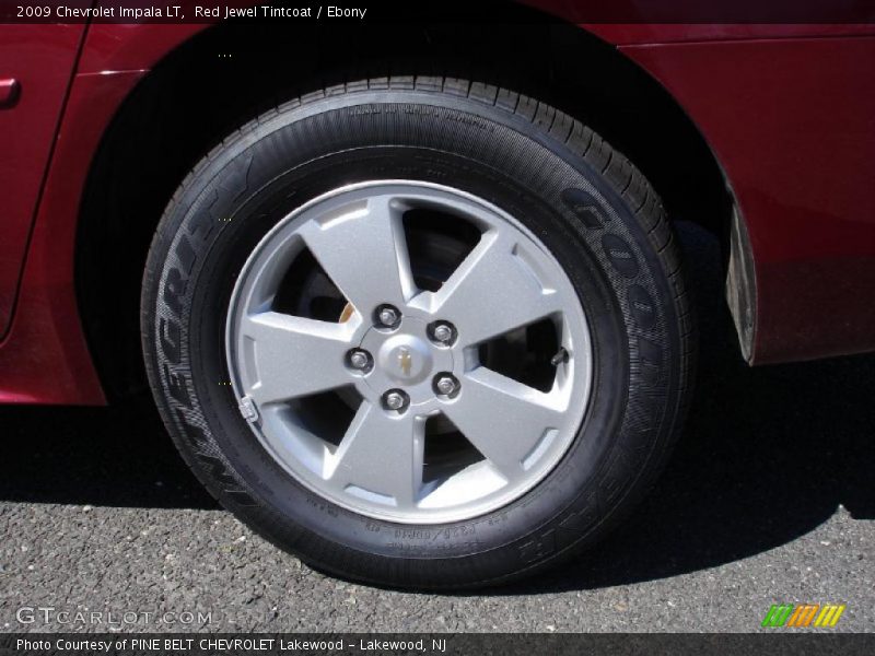 Red Jewel Tintcoat / Ebony 2009 Chevrolet Impala LT