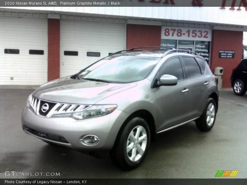 Platinum Graphite Metallic / Black 2010 Nissan Murano SL AWD