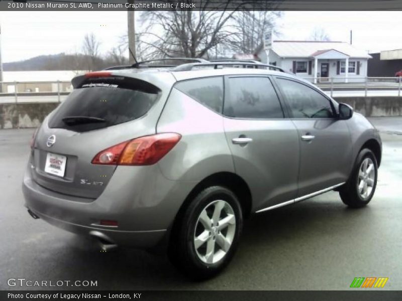 Platinum Graphite Metallic / Black 2010 Nissan Murano SL AWD
