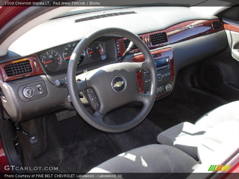 Red Jewel Tintcoat / Ebony 2009 Chevrolet Impala LT