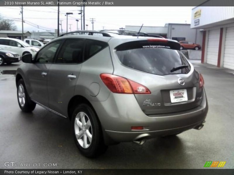 Platinum Graphite Metallic / Black 2010 Nissan Murano SL AWD